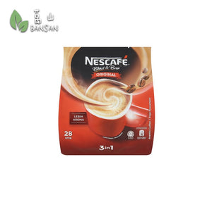 Nescafé Blend & Brew Original 3 in 1 Premix Coffee 28 Stick Packs x 19g - Bansan Penang