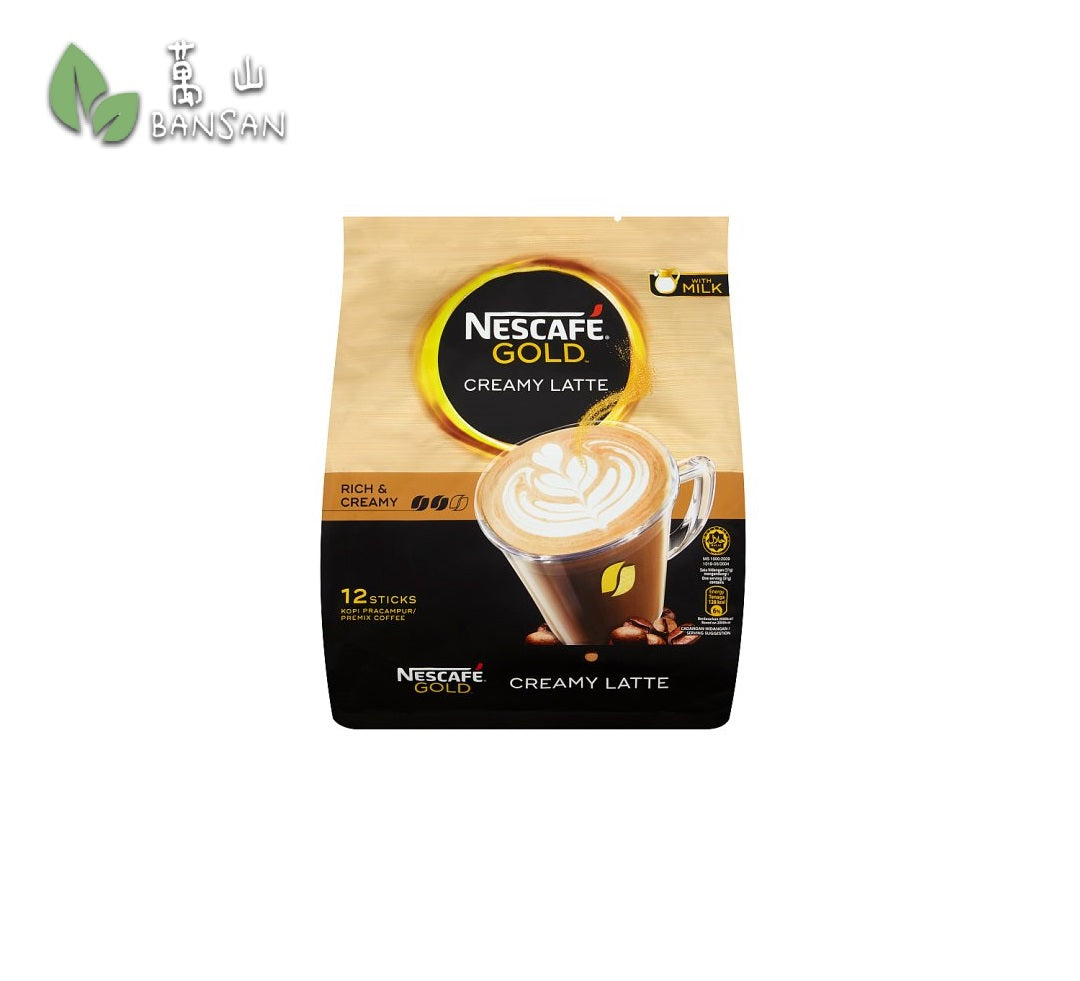 Nescafé Gold Creamy Latte Premix Coffee 12 Sticks x 31g - Bansan Penang