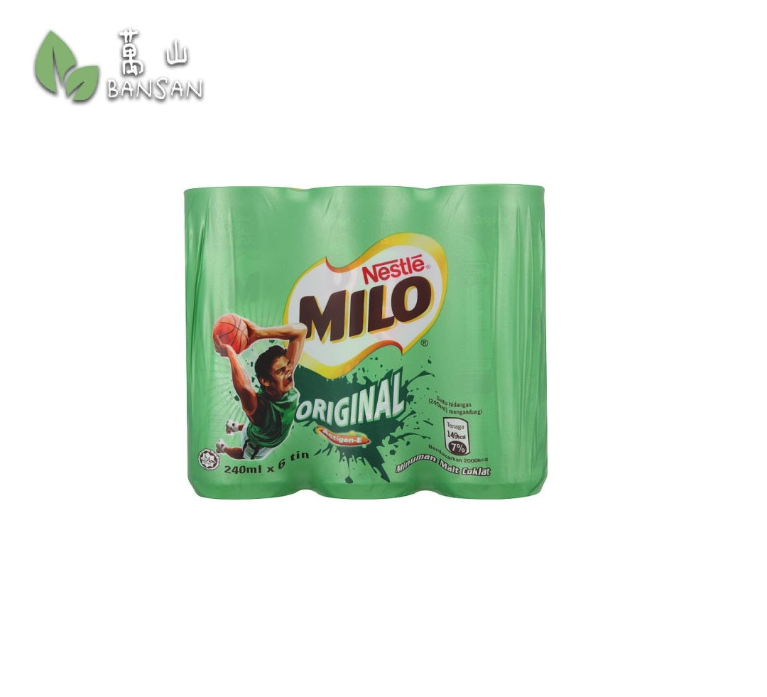 Nestle Milo Original 6 x 240ml - Bansan Penang