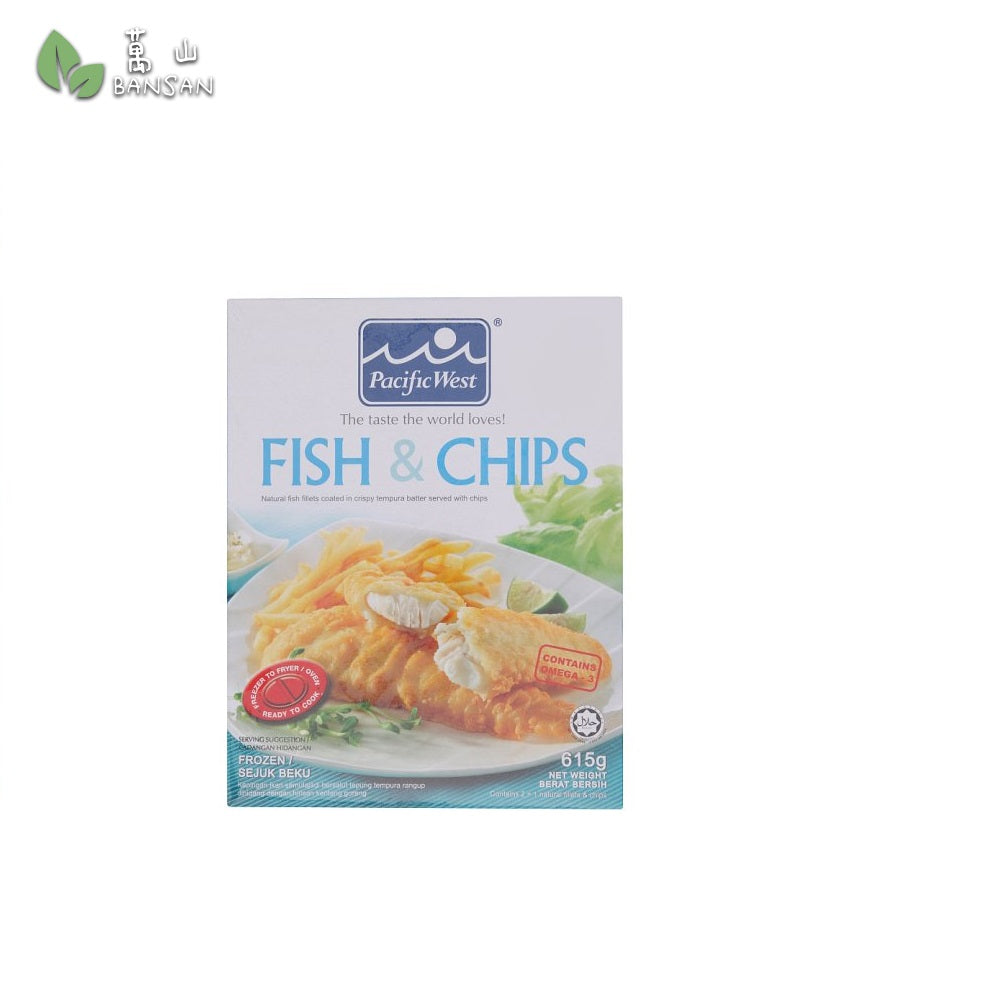 Pacific West Fish & Chips Fillets (500g) - Bansan Penang