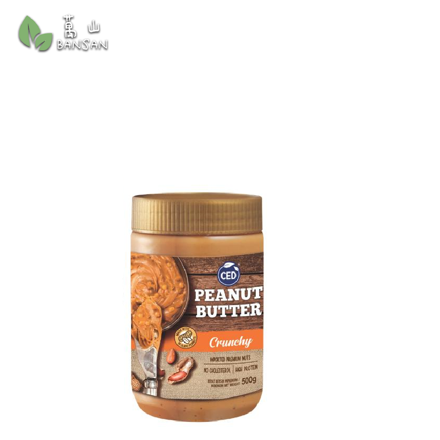 CED Peanut Butter Crunchy (500g) - Bansan Penang