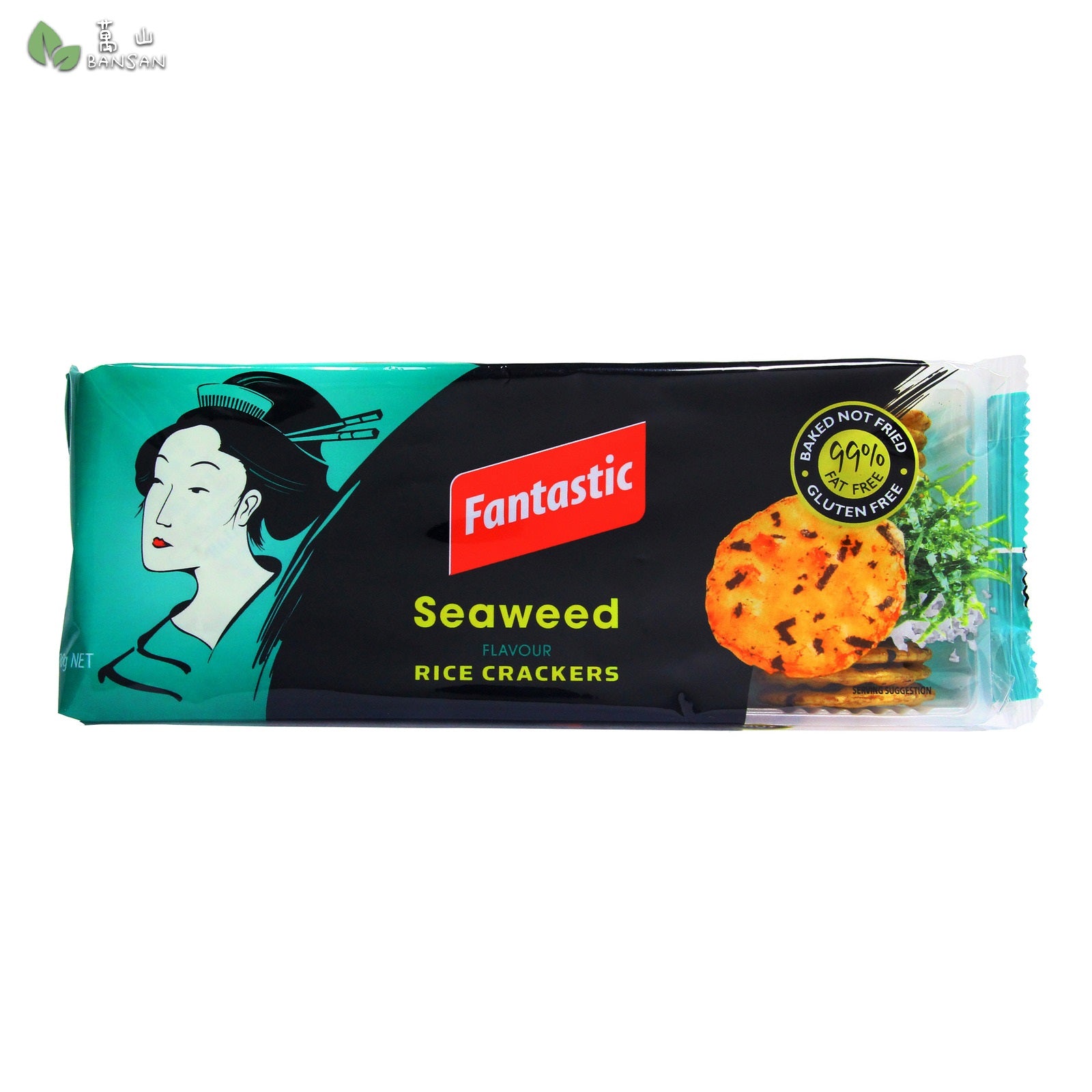 Fanstastic Rice Cracker - Seaweed (100g) - Bansan Penang