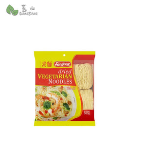 Singlong Dried Vegetarian Noodles Thin (S) 500g - Bansan by Spiffy Ventures (002941967-W)