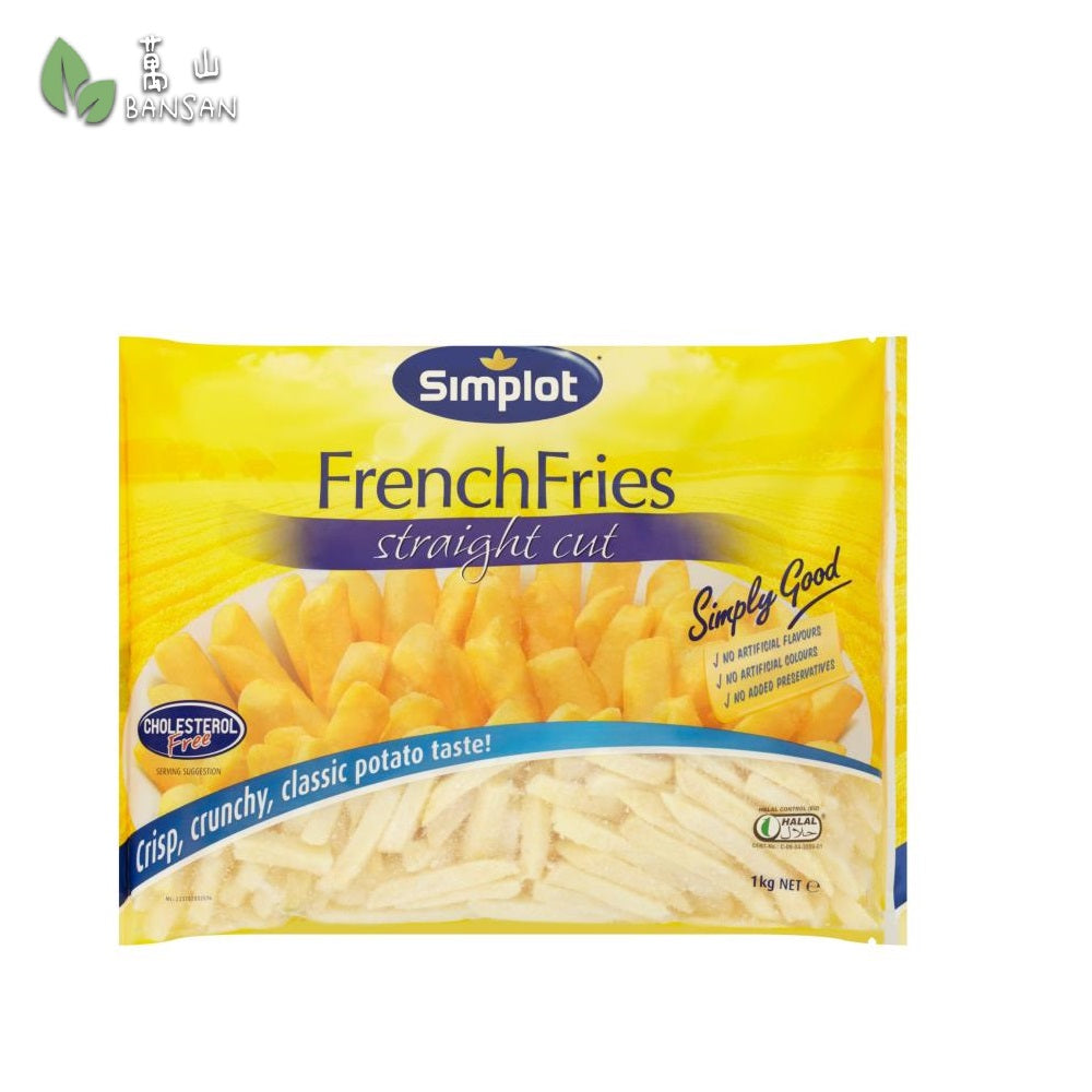 Simplot French Fries Straight Cut (1kg) - Bansan Penang