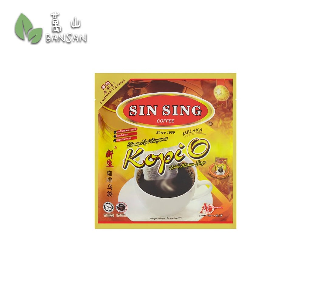 Sin Sing Kopi O Coffee Mixture Bags 20 Sachets x 10g (200g) - Bansan Penang
