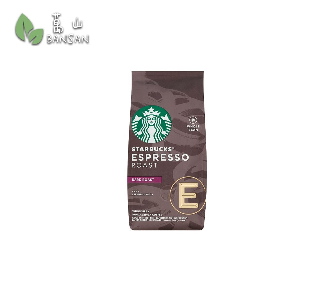 Starbucks Espresso Dark Roast Whole Bean Coffee 200g Bansan Penang