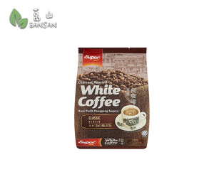 Super Classic 3 in 1 Charcoal Roasted White Coffee 15 Sachets x 40g (600g) - Bansan Penang