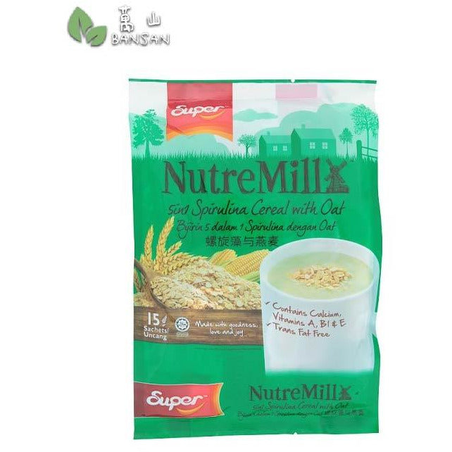 Super NutreMill 5 In 1 Spirulina Cereal with Oat - Bansan Penang