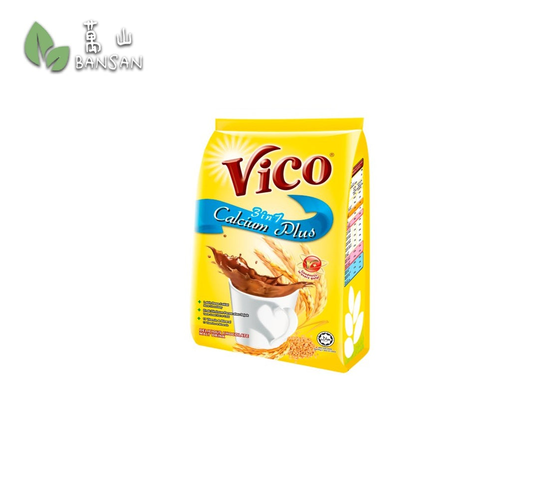 Vico 3 in 1 Calcium Plus Delicious Chocolate Malt Drink 15 x 32g - Bansan Penang