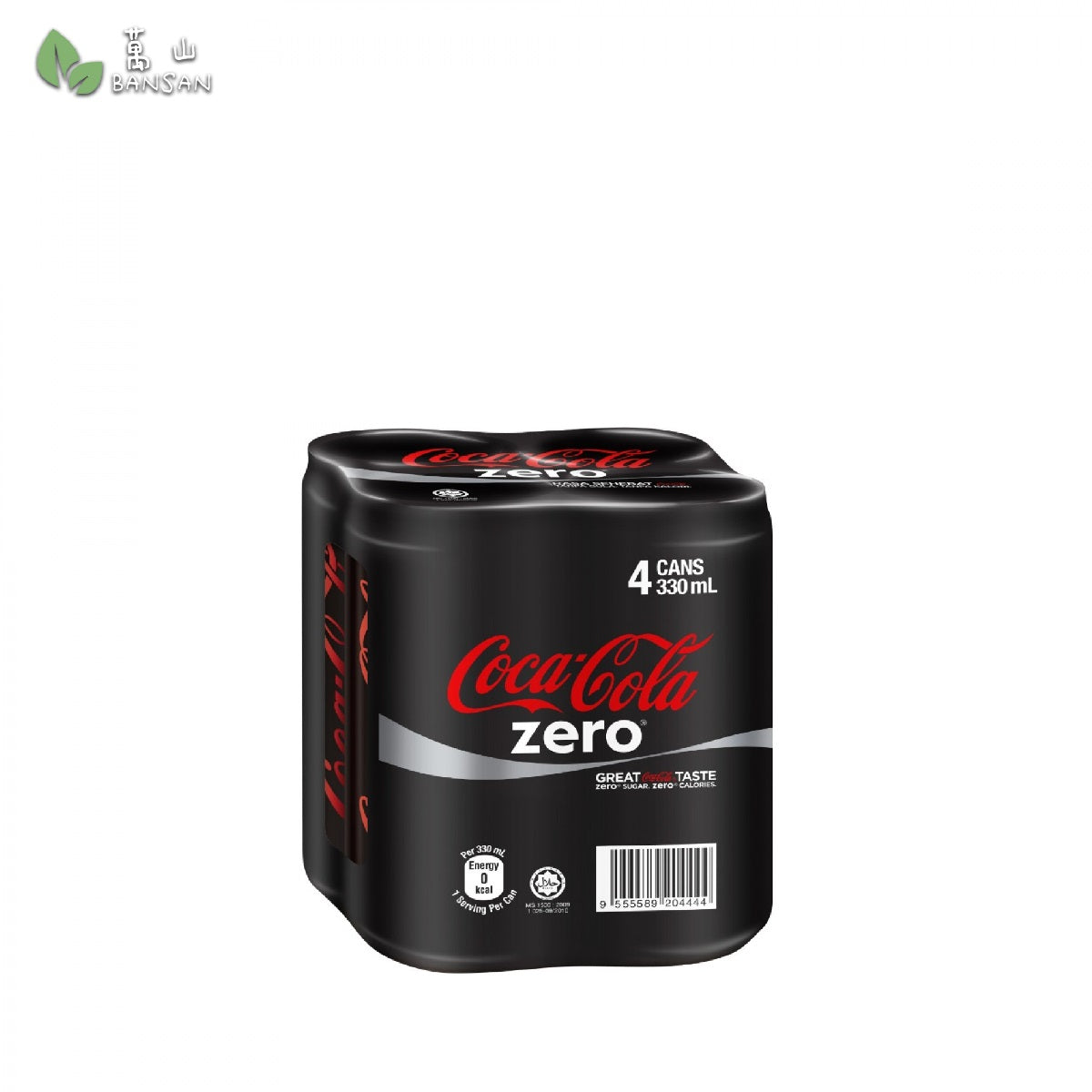 Coca-cola Zero (4 Cans) (320ml) - Bansan Penang