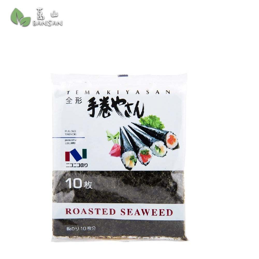 Nico Nico Full Size Temakiyasan Sushi Seaweed 10's - Bansan by Spiffy Ventures (002941967-W)