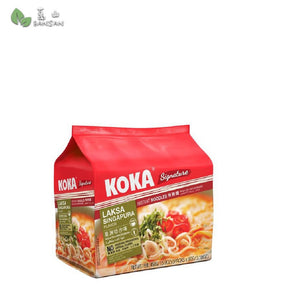 Koka Laksa Flavour Instant Noodles (5 x 85g) - Bansan Penang