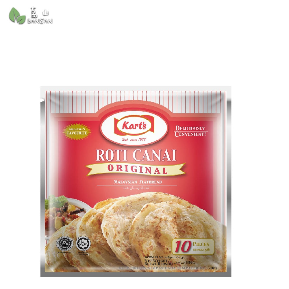 Cart Wheel Roti Kart's Roti Canai Original (10 pieces) | Bansan Penang