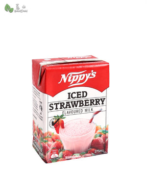 Nippy's Iced Strawberry Flavored Milk (375ml) - Bansan Penang