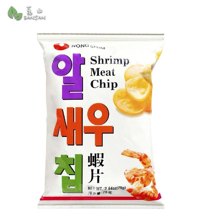 Korea Nongshim AL Shrimp Meat Chip (75g x 2 packs) - Bansan Penang