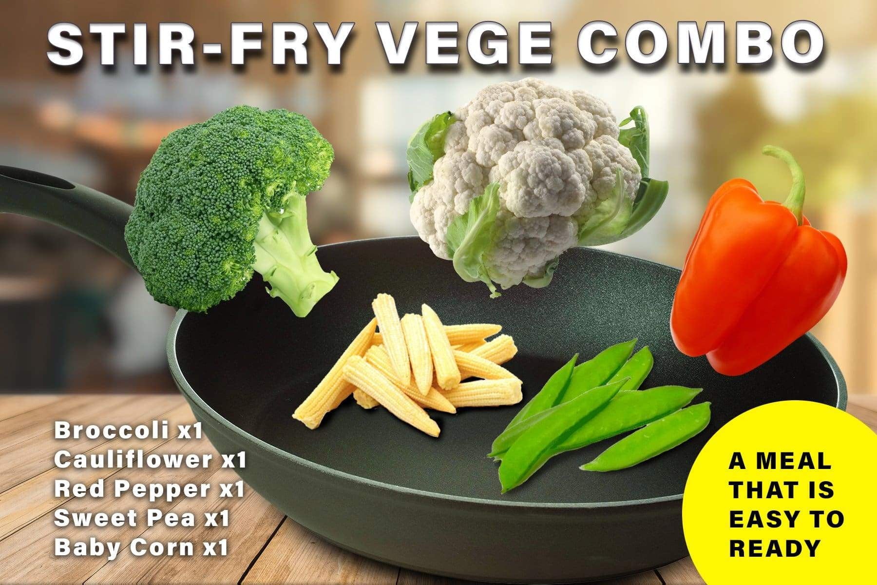 Stir-Fry Vege Combo - Bansan Penang