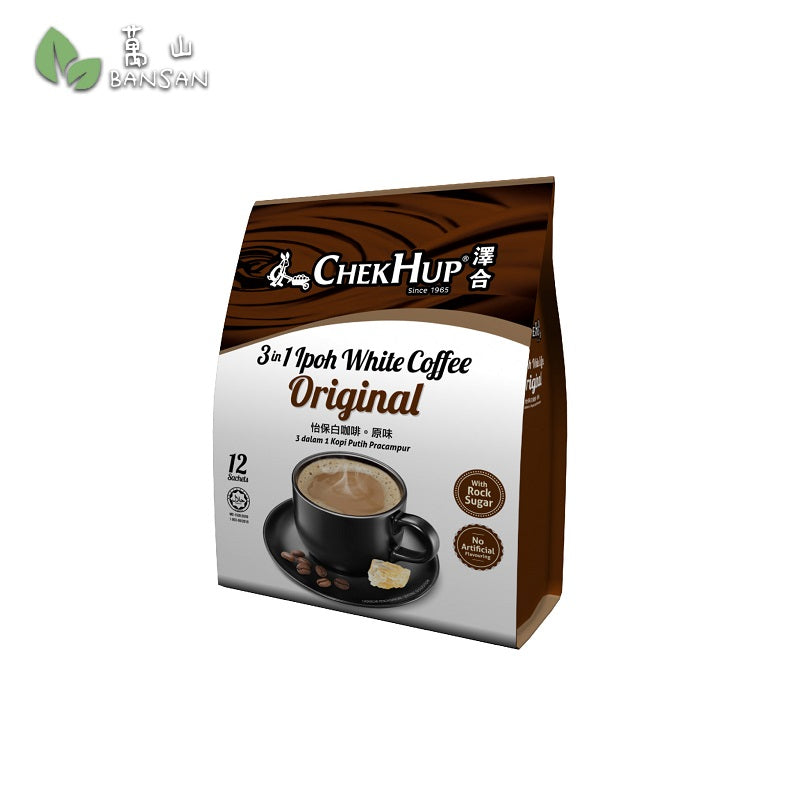 Chek Hup 3 in 1 Ipoh White Coffee – Original 泽合三合一原味白咖啡 (40g X 12sachets) - Bansan Penang